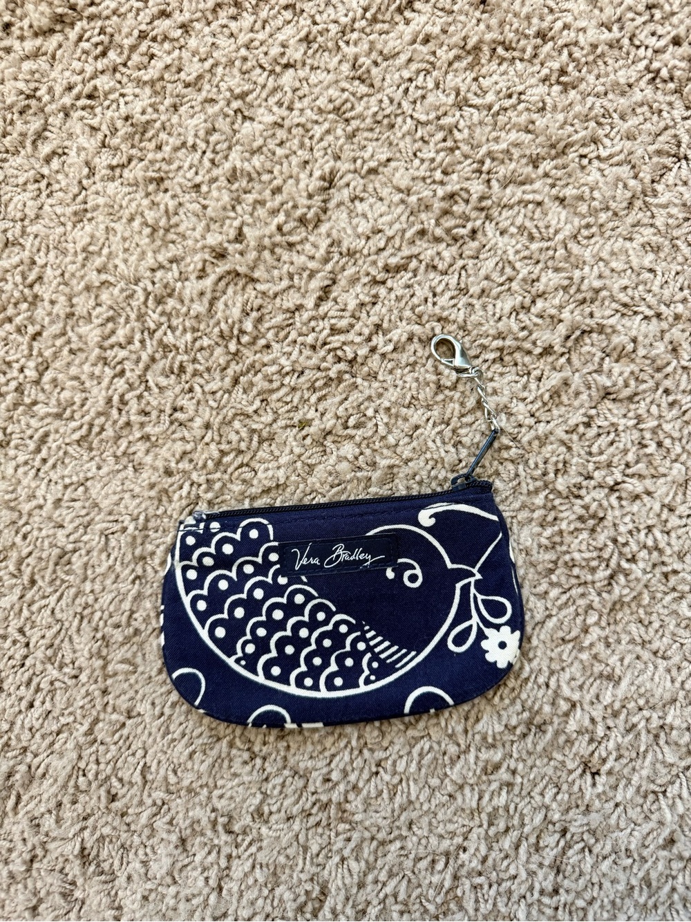 Vera Bradley Zip Key Pouch
